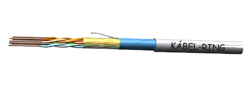 FTP Cat5e fali 4x2xAWG24 Szürke 305m